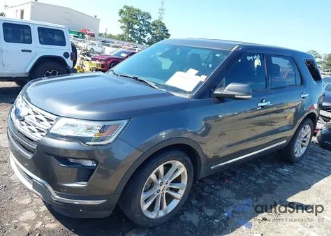 2018 Ford Explorer Limited из США, поврежденный, VIN 1FM5K7F89JGA51314